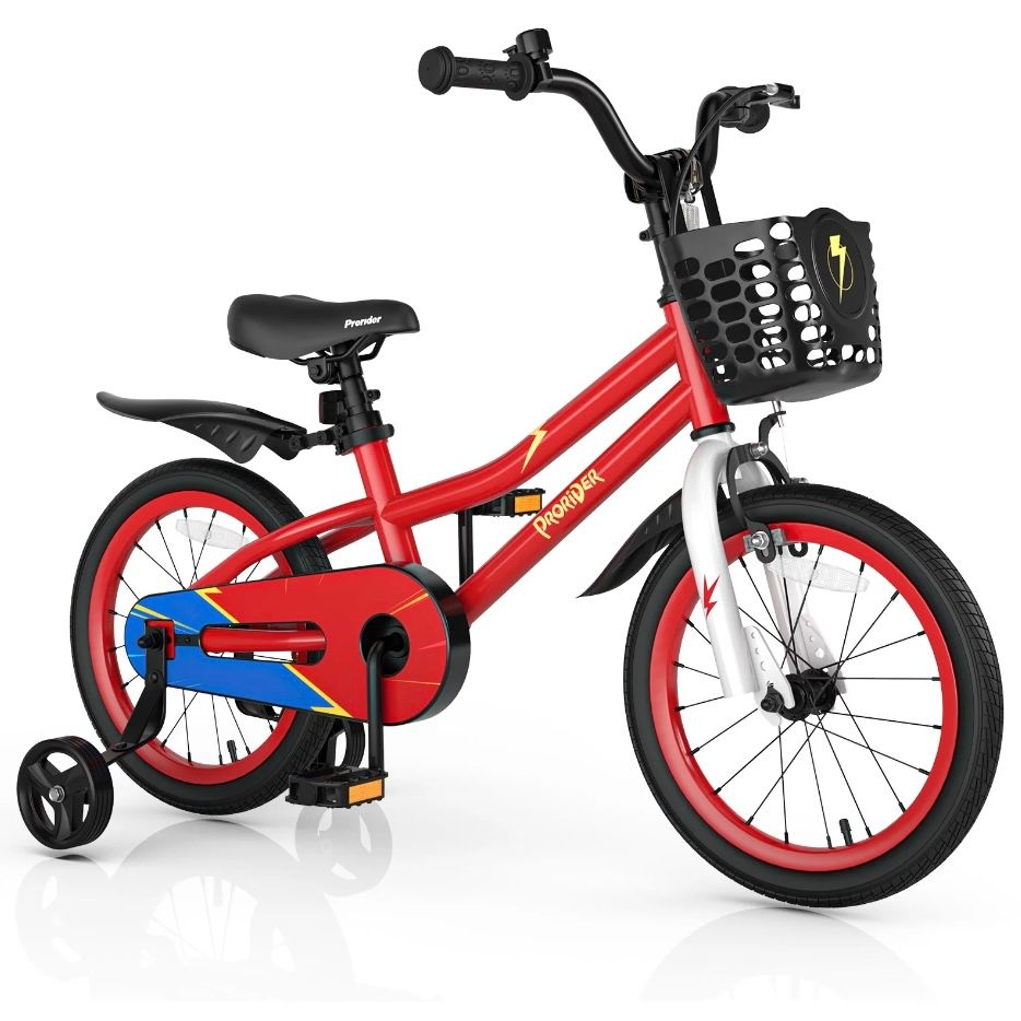Prorider 16&#39;&#39; Kid&#39;s Bike for 4-7 Years Old Red