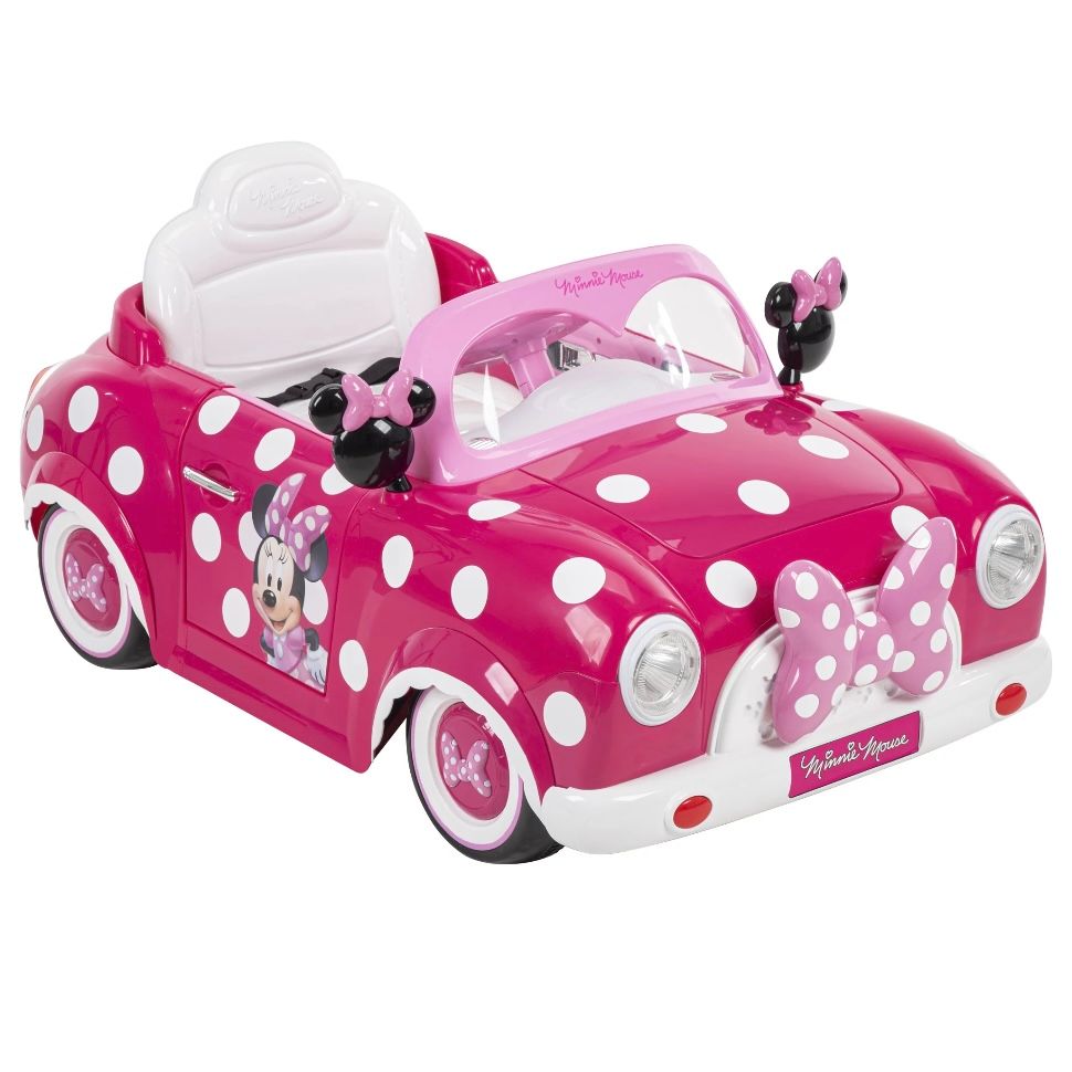 Disney Minnie Mouse Car 6-Volt Electric Ride-On