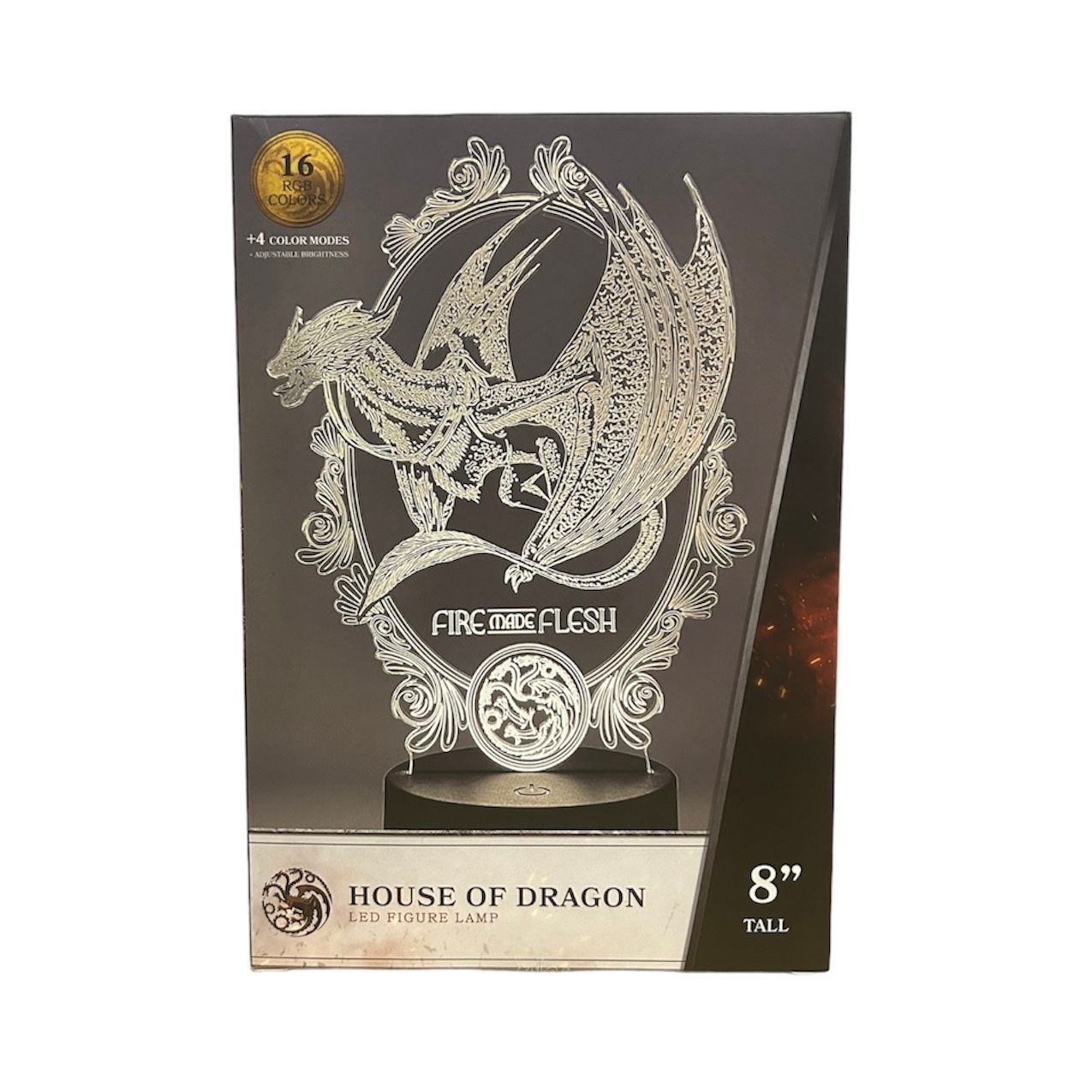 House of Dragons Acrylic Color Changing Lamp