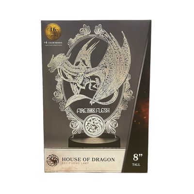 House of Dragons Acrylic Color Changing Lamp