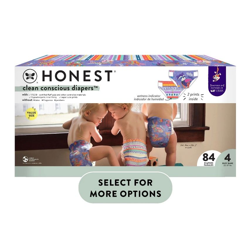 Honest Diapers Size 4