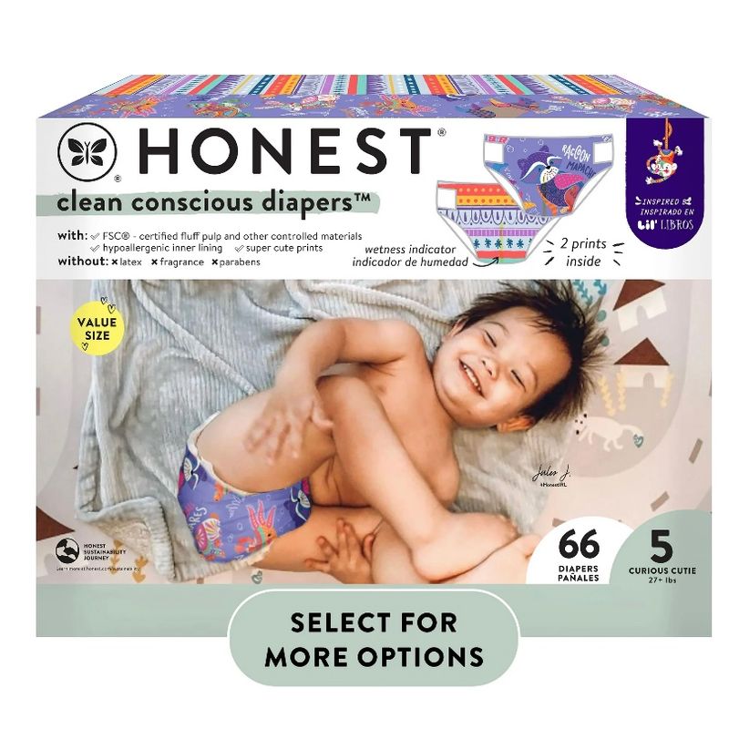 Honest Diapers Size 5