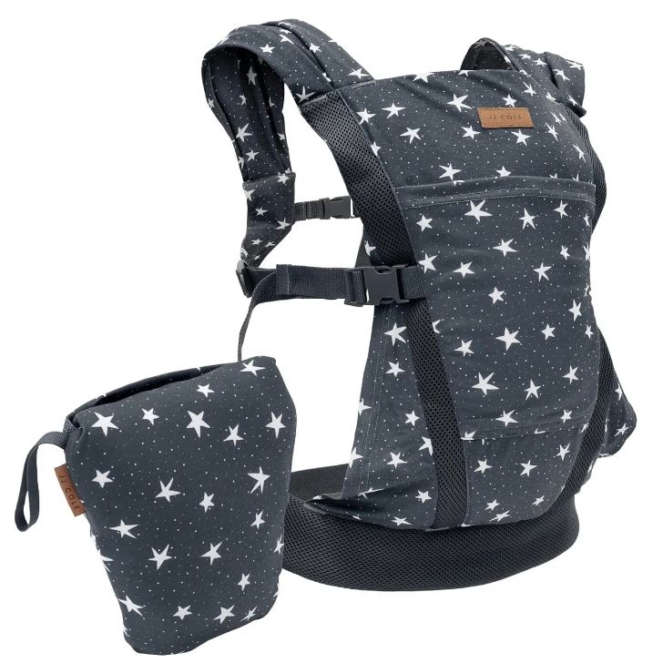 JJ Cole Luma Packable Carrier  4-Position Baby Carrier