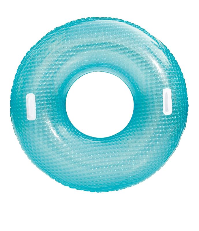 Bluescape Blue Inflatable Swim Tube Pool Float