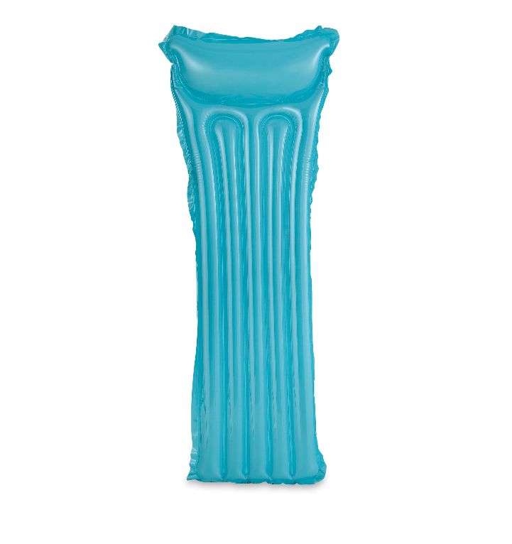 Bluescape Blue Transparent Air Mat, Inflatable Pool Float
