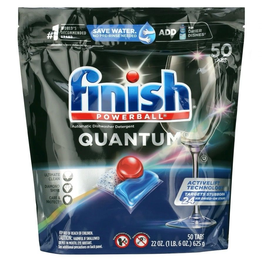 Finish Powerball Dishwasher Detergent 50 Tabs 2pk