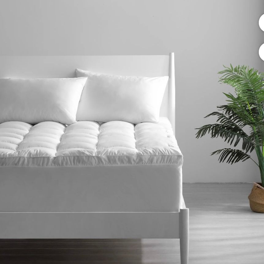 Allswell The Indulgent Pillow Top Comfort Mattress Topper, Queen