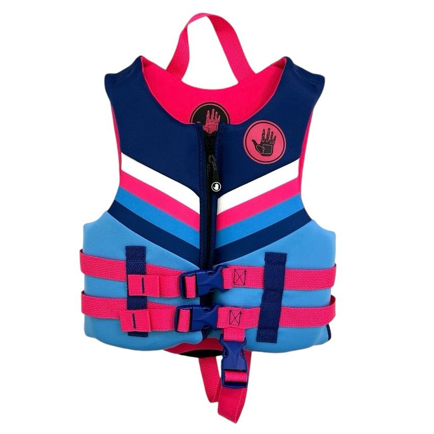 Body Glove Child PFD Life Jacket, 33-55 lbs., Pink