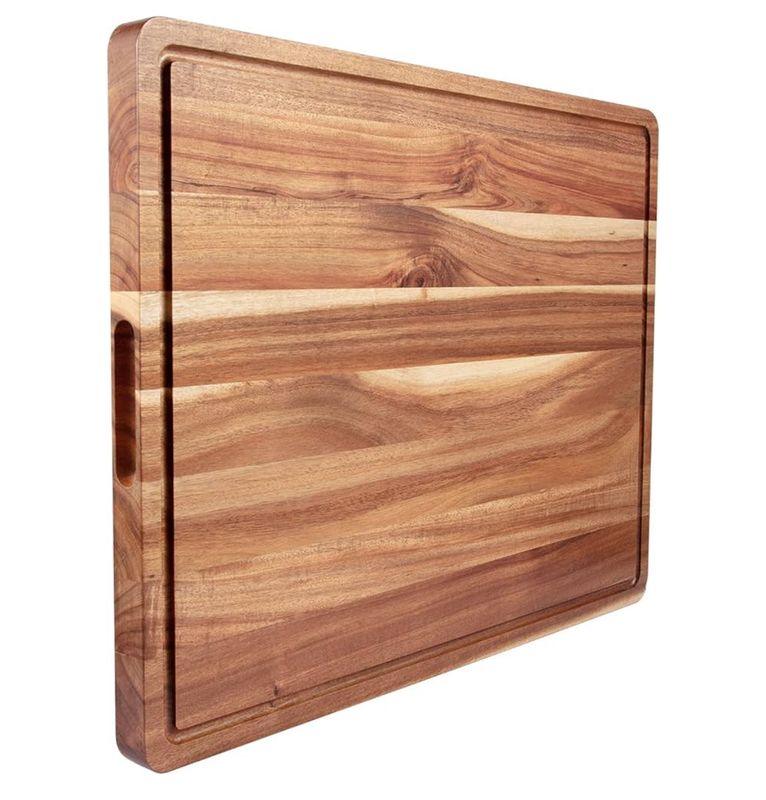 Acacia wood cutting board 24’x18”