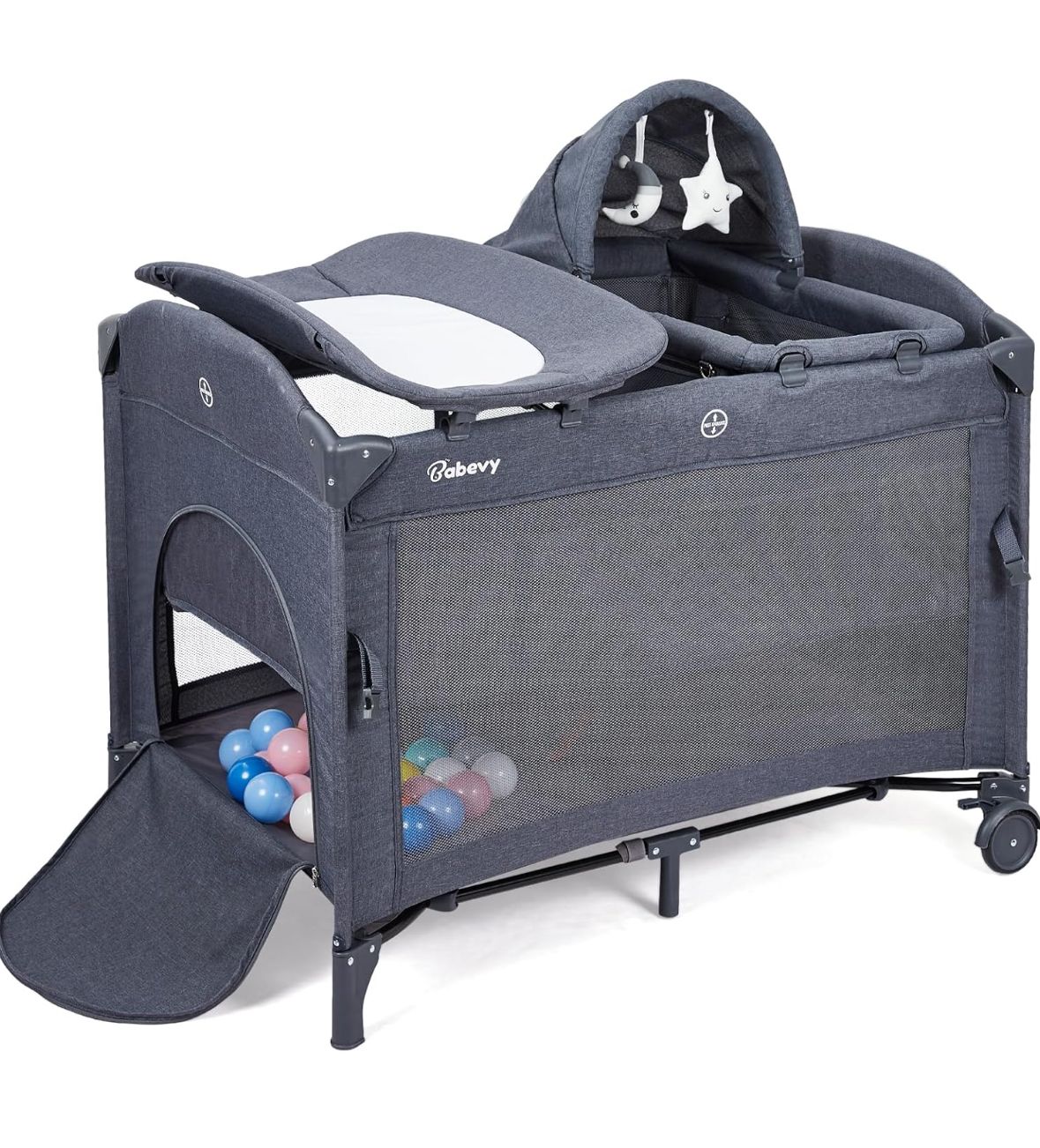 Babevy baby travel cot