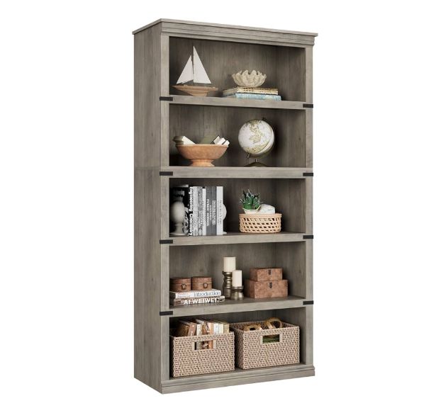5 tier bookcase modern farmhouse