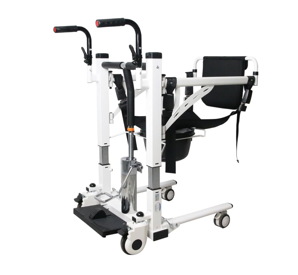 Hydraulic transfer chair