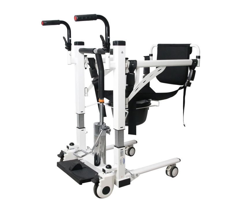 Hydraulic transfer chair