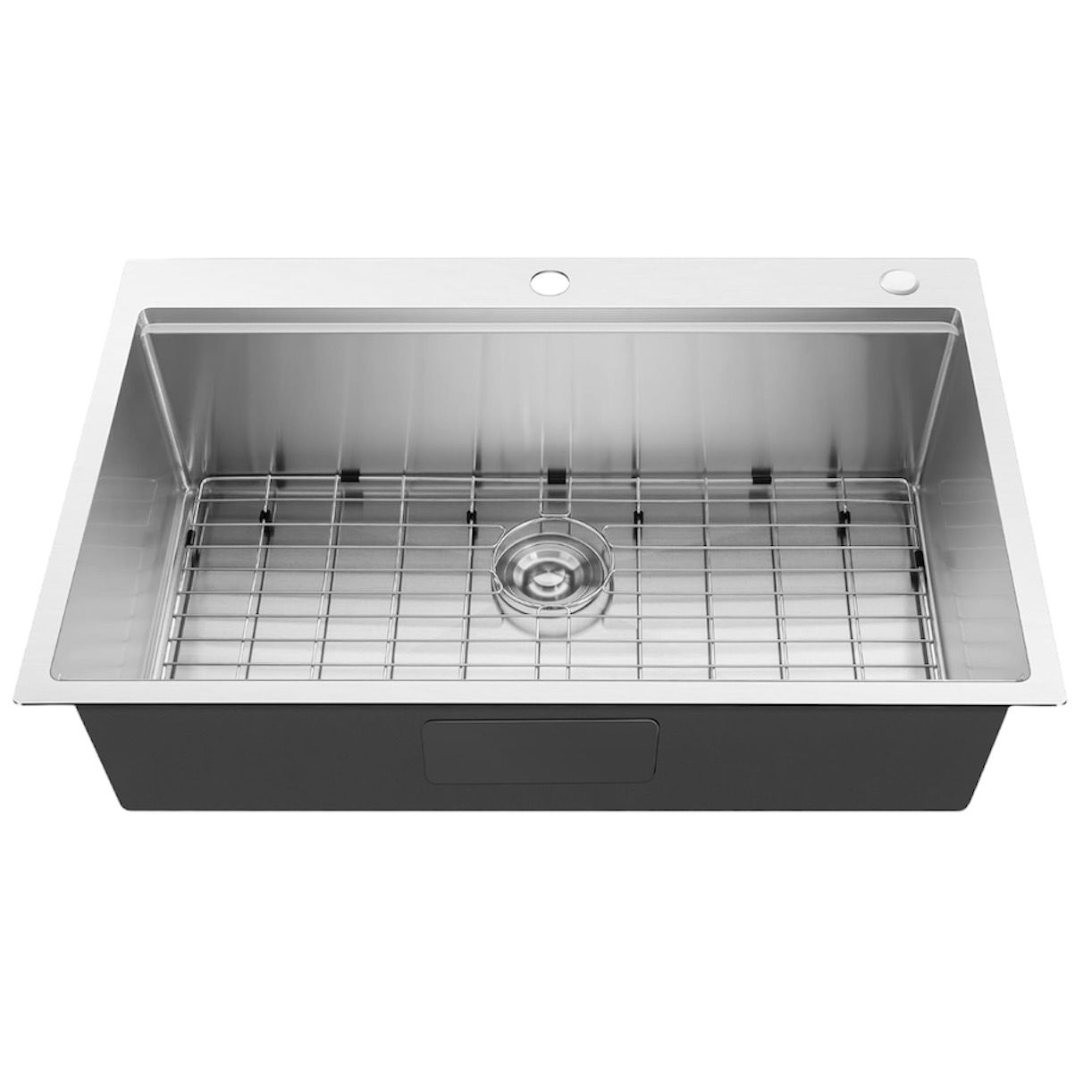 33x22inch Stainless Steel Drop Sink with Accessories