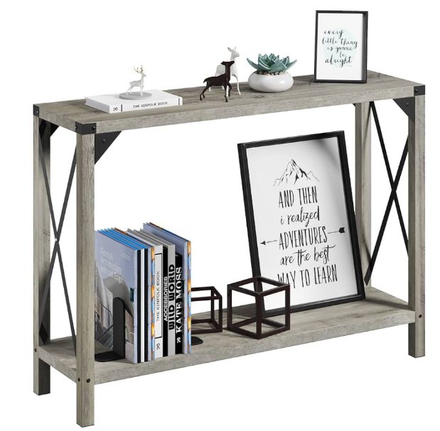 Farmhouse console table