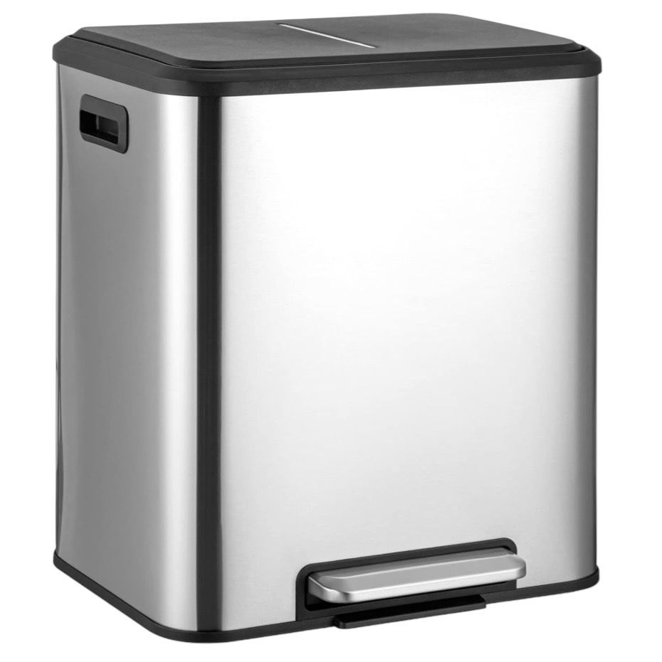 Two Compartment Trash Can 8 Gal