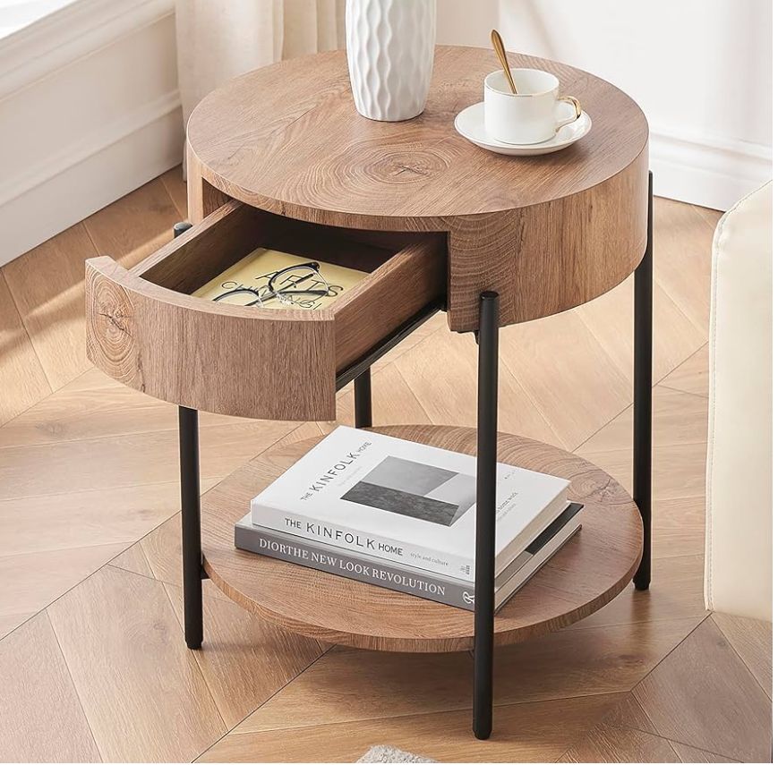 Round end table / side table