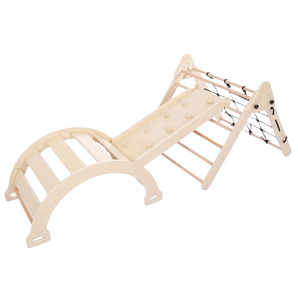 Wooden Indoor Toddler Playset
