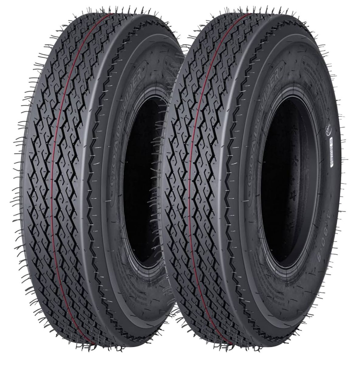 Superguider trailer tires 4.8-12 SET OF 2
