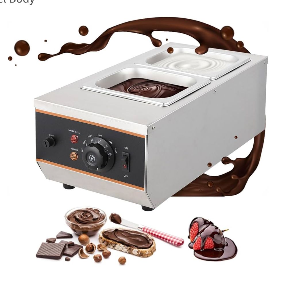 Chocolate melting / chocolate tempering machine