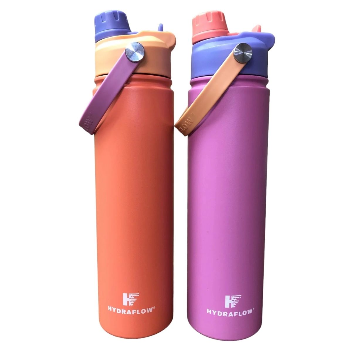 Hydraflow Stainless Steel Bottle, 25oz, 2 pack