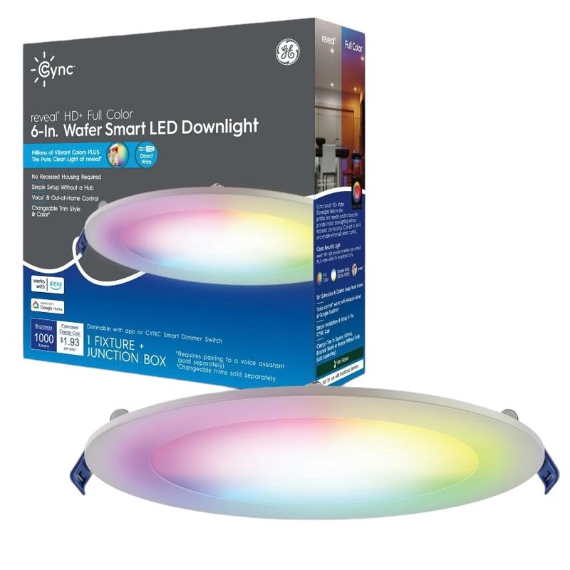 Smart LED Downlight, Color Changing Wifi Lights