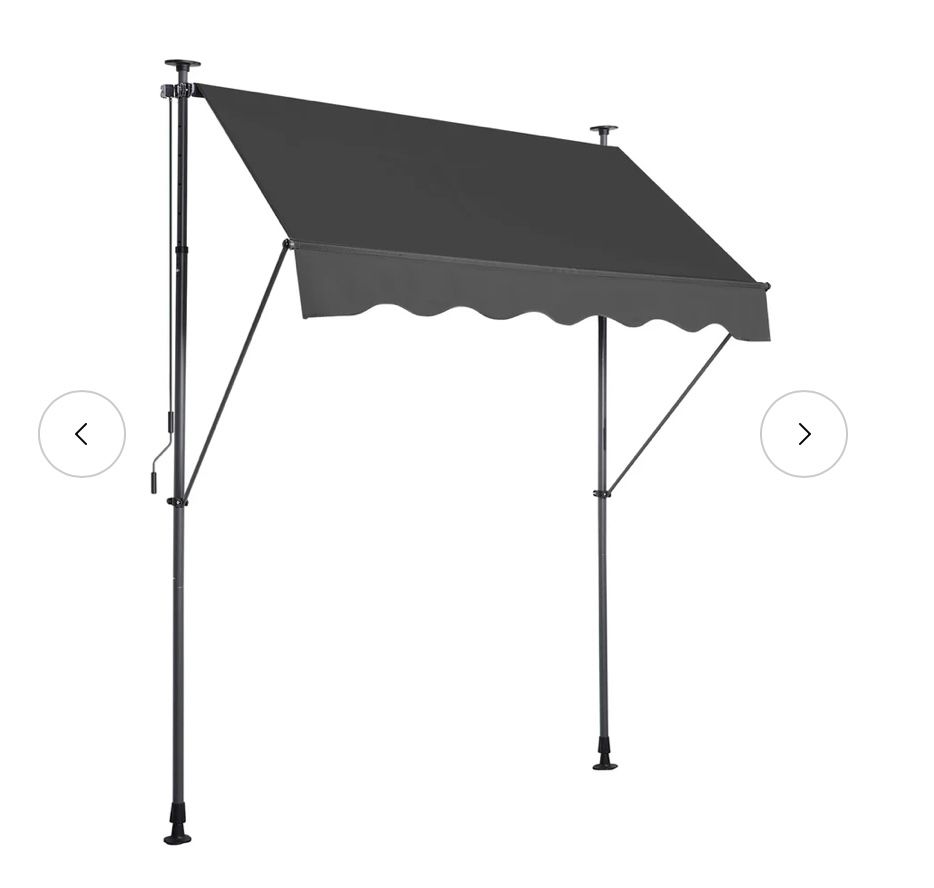 Retractable awning 6’ 6.75’’ x 3’ 11.24”