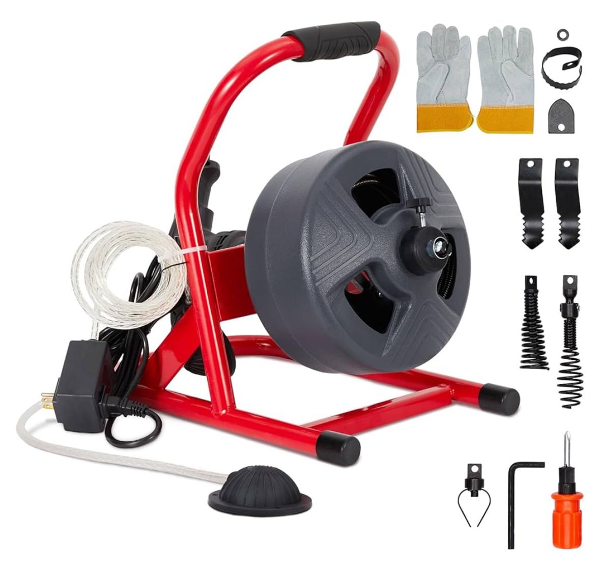 50ft drain cleaner machine