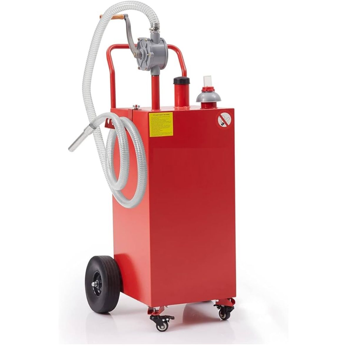 40 Gallon portable fuel tank with pump - red NEEDS CAP