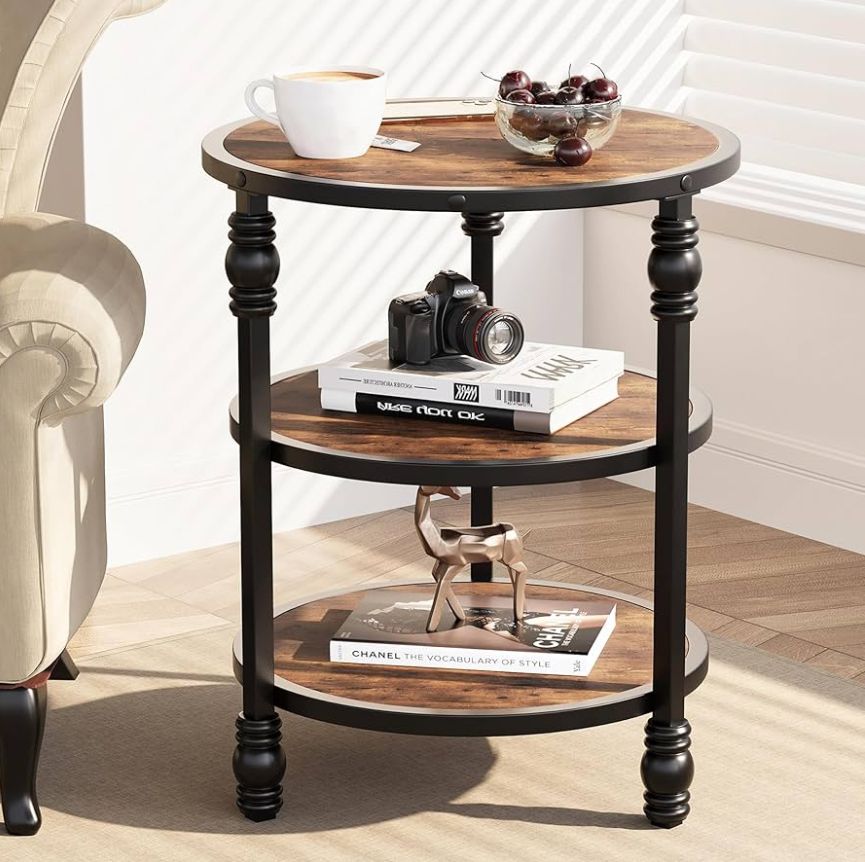 3 tier round coffee Table