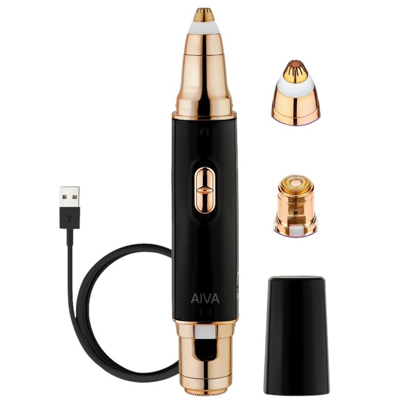 Spa Sciences 2-in-1 Facial Hair Removal & Eyebrow Trimmer