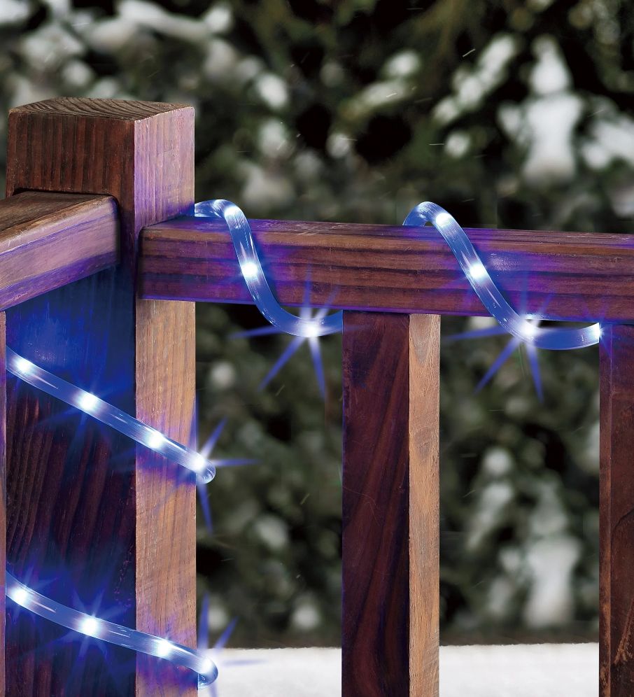 18 ft Super Bright LED Blue Rope Lights, by Holiday Time