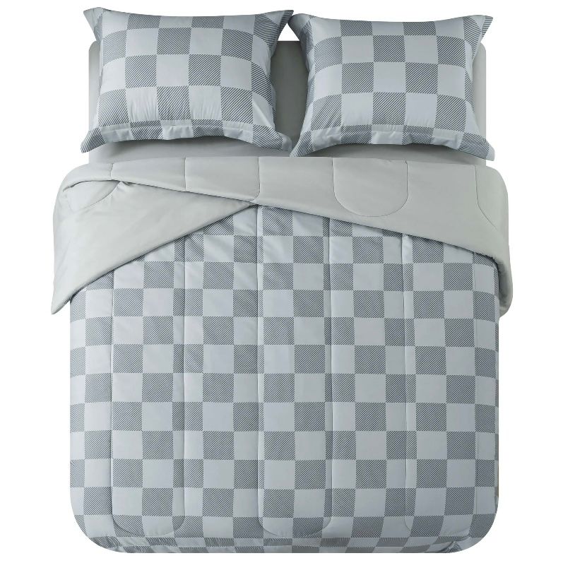 Mainstays 7 Piece Reversible Bed in a Bag, Queen