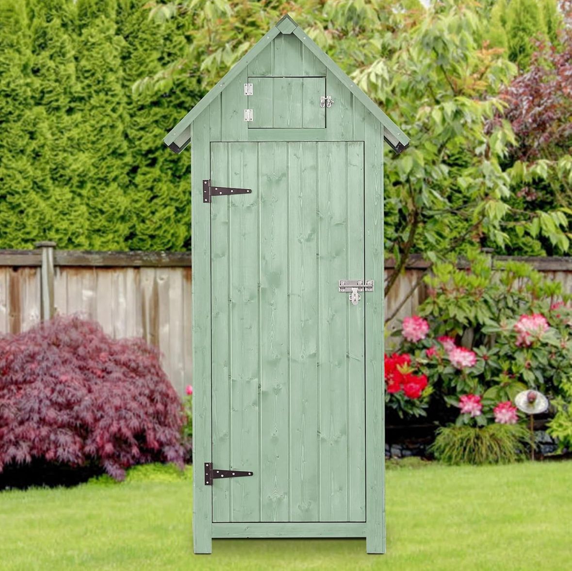 66in tall outdoor shed