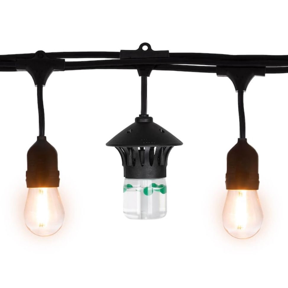 36ft Outdoor String Lights with Edison Bulbs