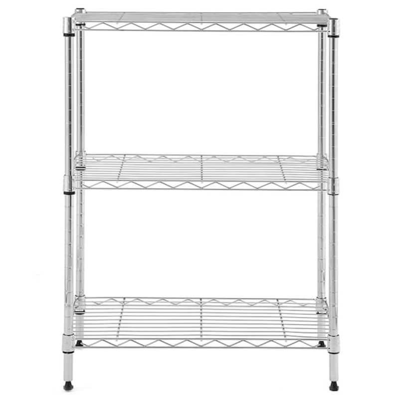 Style Selections 3-Tier Steel Freestanding Shelving Unit