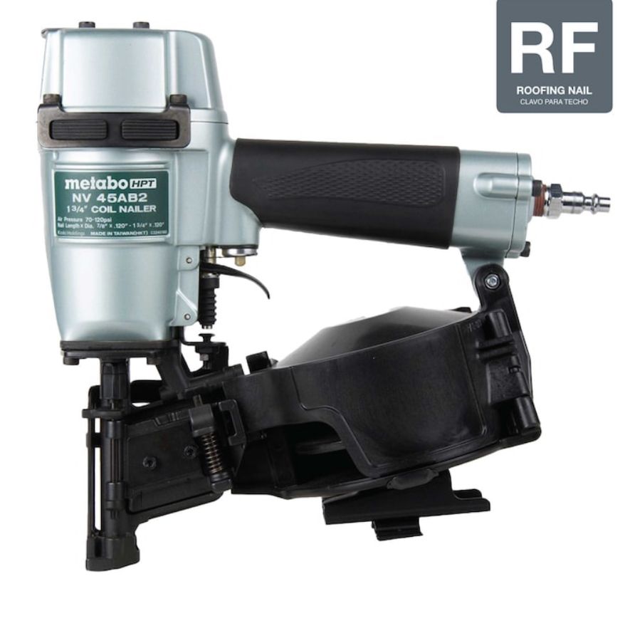 Metabo 15 deg coil roofing nailer
