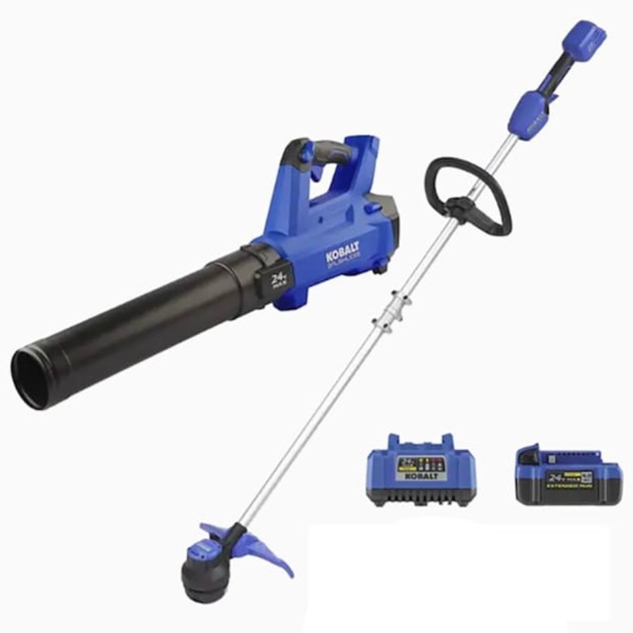 Kobalt 24v Blower and Trimmer Combo Kit