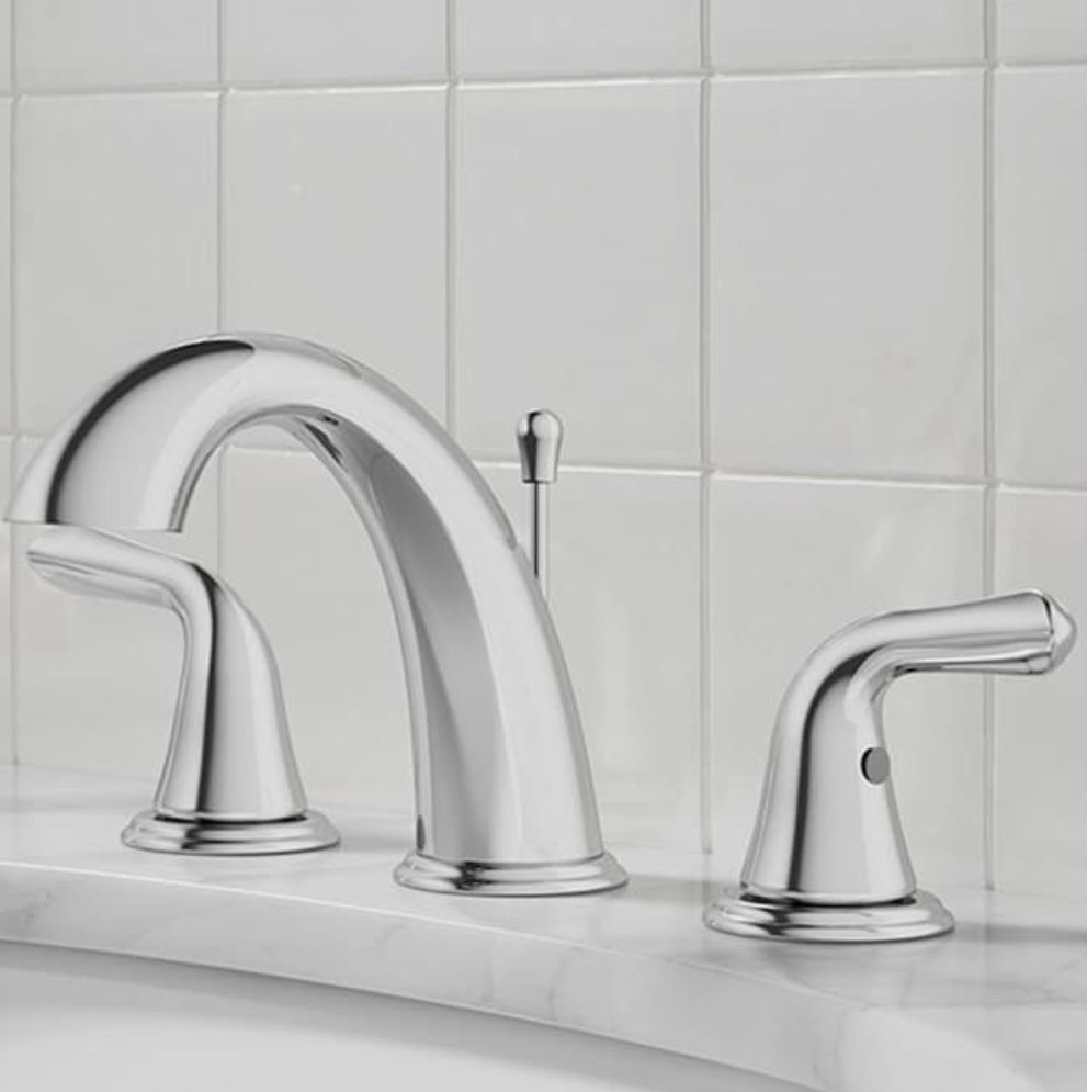 Wide spread bath faucet project source