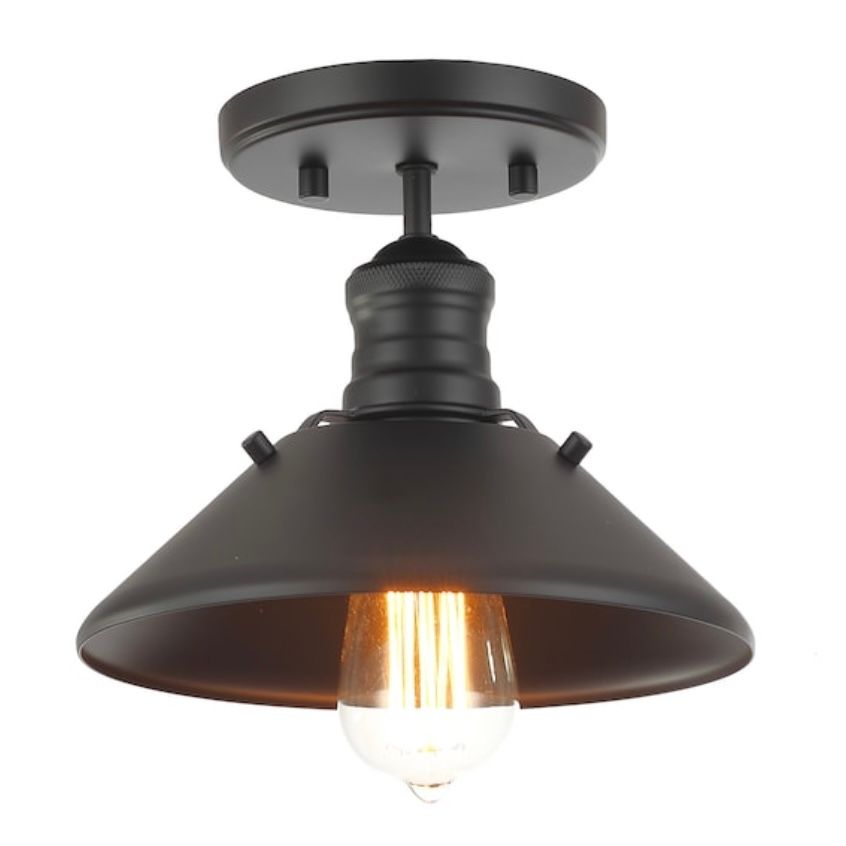 8.75-in Semi Flush Mount Light