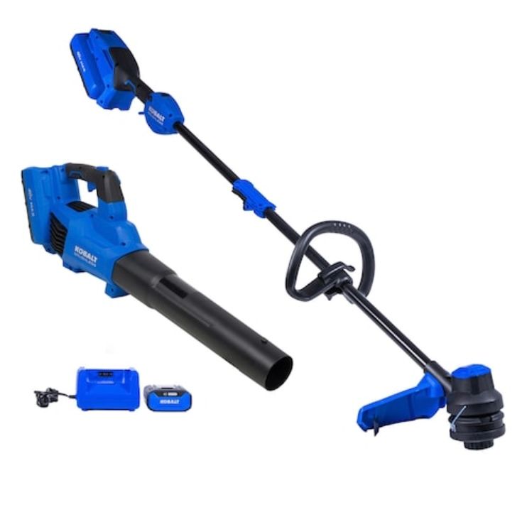 Kobalt 40V Cordless Blower and Trimmer Combo Kit