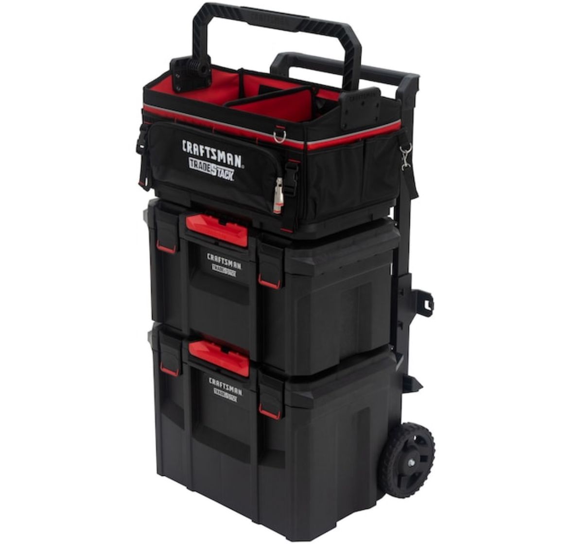 Craftsman trade stack rolling tool box 3 ct