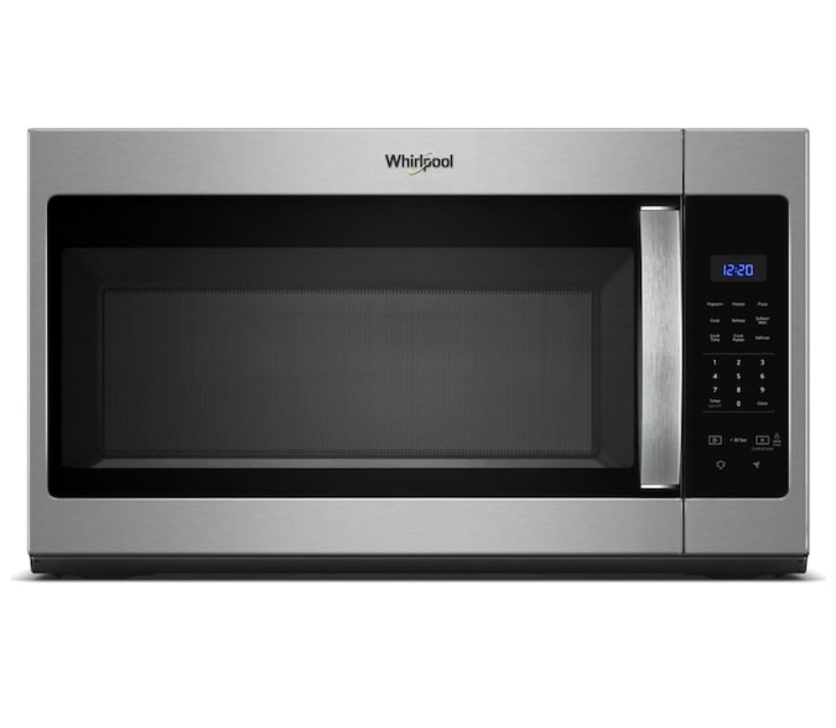 Whirlpool 1000w over range microwave 29.94 inch