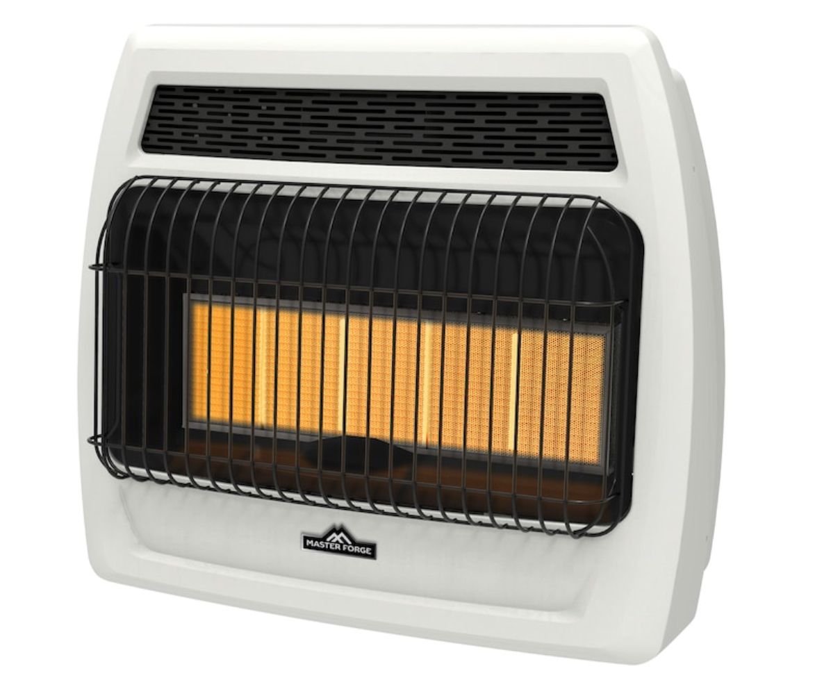 Master Forge 30,000 btu Wall Heater Dual Fuel