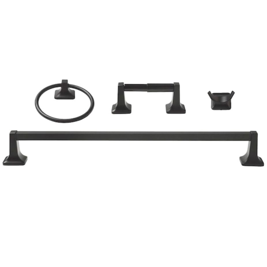4pc Bath Hardware Kit