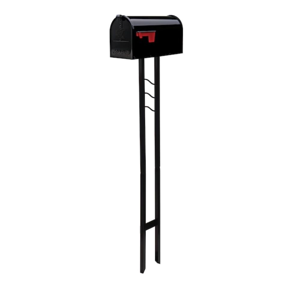 Black Metal Architectural Mailbox