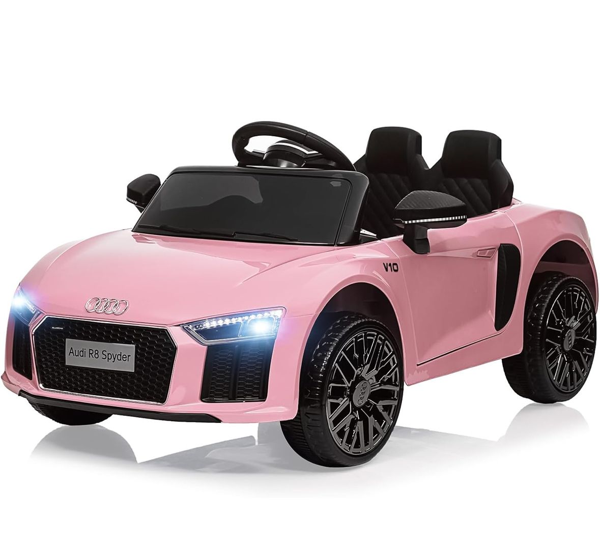 12v kids ride on pink Audi W/ parental controller