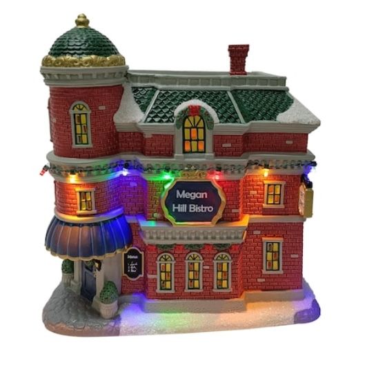 Carole Towne Lighted Village Scene