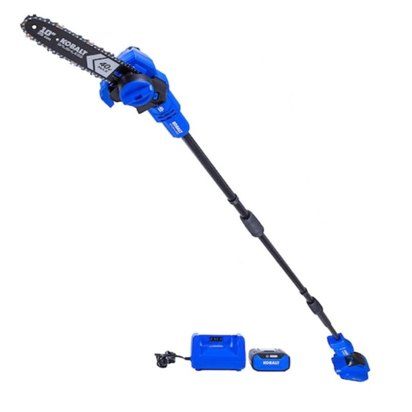 Kobalt 40v 10in 2ah Pole Saw Kit