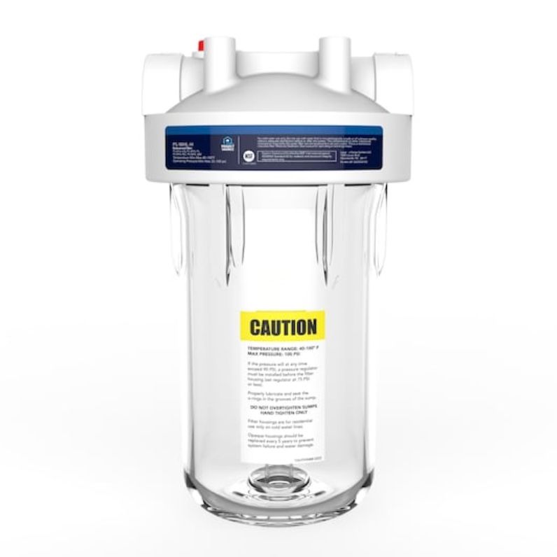 Whole House 4.5” Water Filter Housing
